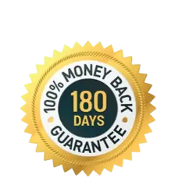 180 Days Money Back Guarantee