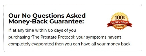 The Prostate Protocol Money Back Guarantee